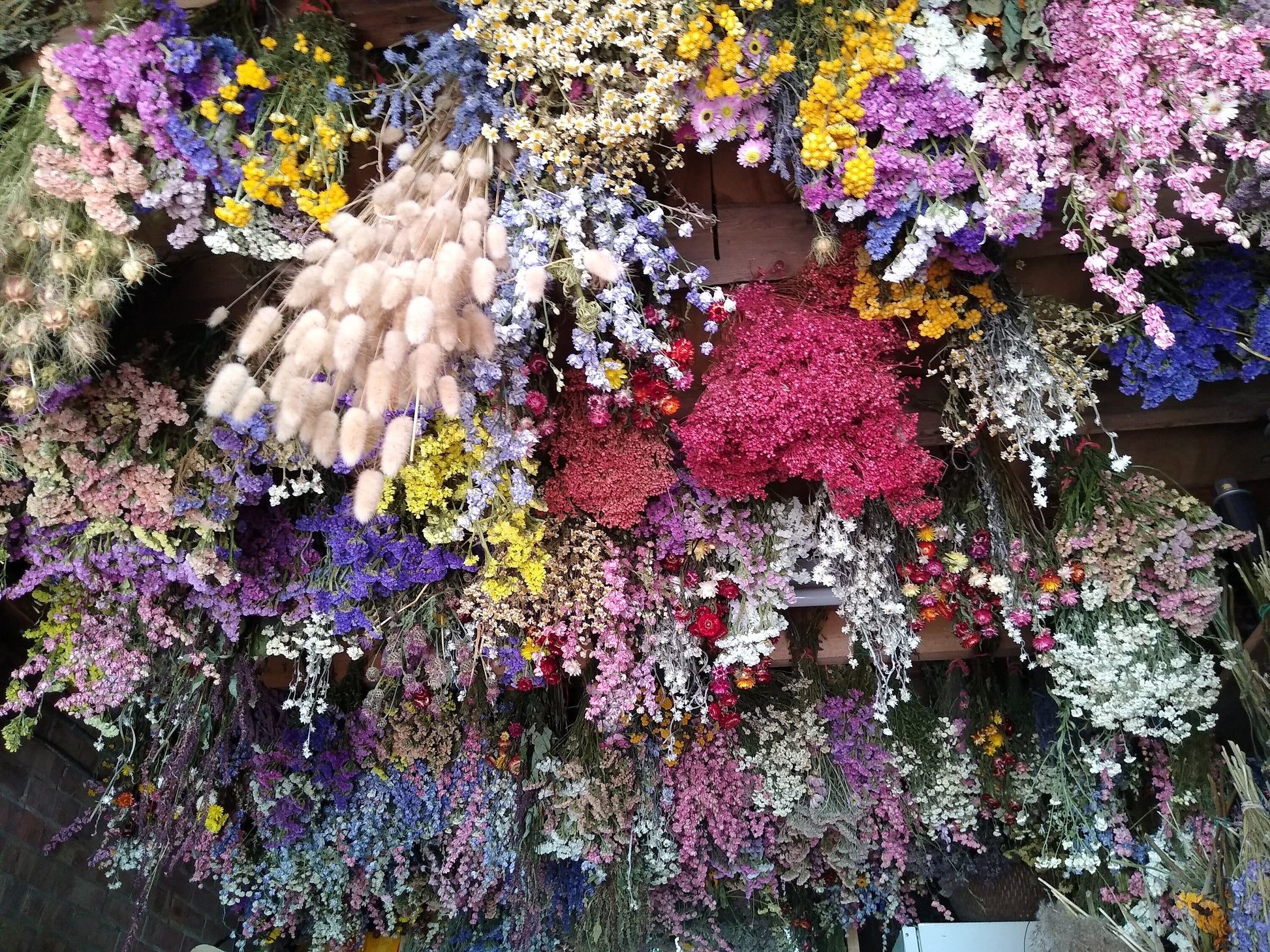 British dried flowers mega boxes, 60-300 stems for wreaths, DIY wedding flowers, bouquet. Craft box, UK farm, colourful dried flowers, bulk